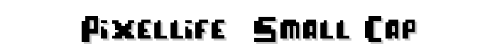 pixellife  small cap font